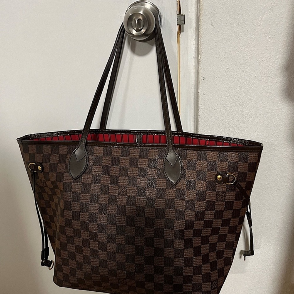 Louis Vuitton Brown Checkered Women's Bag